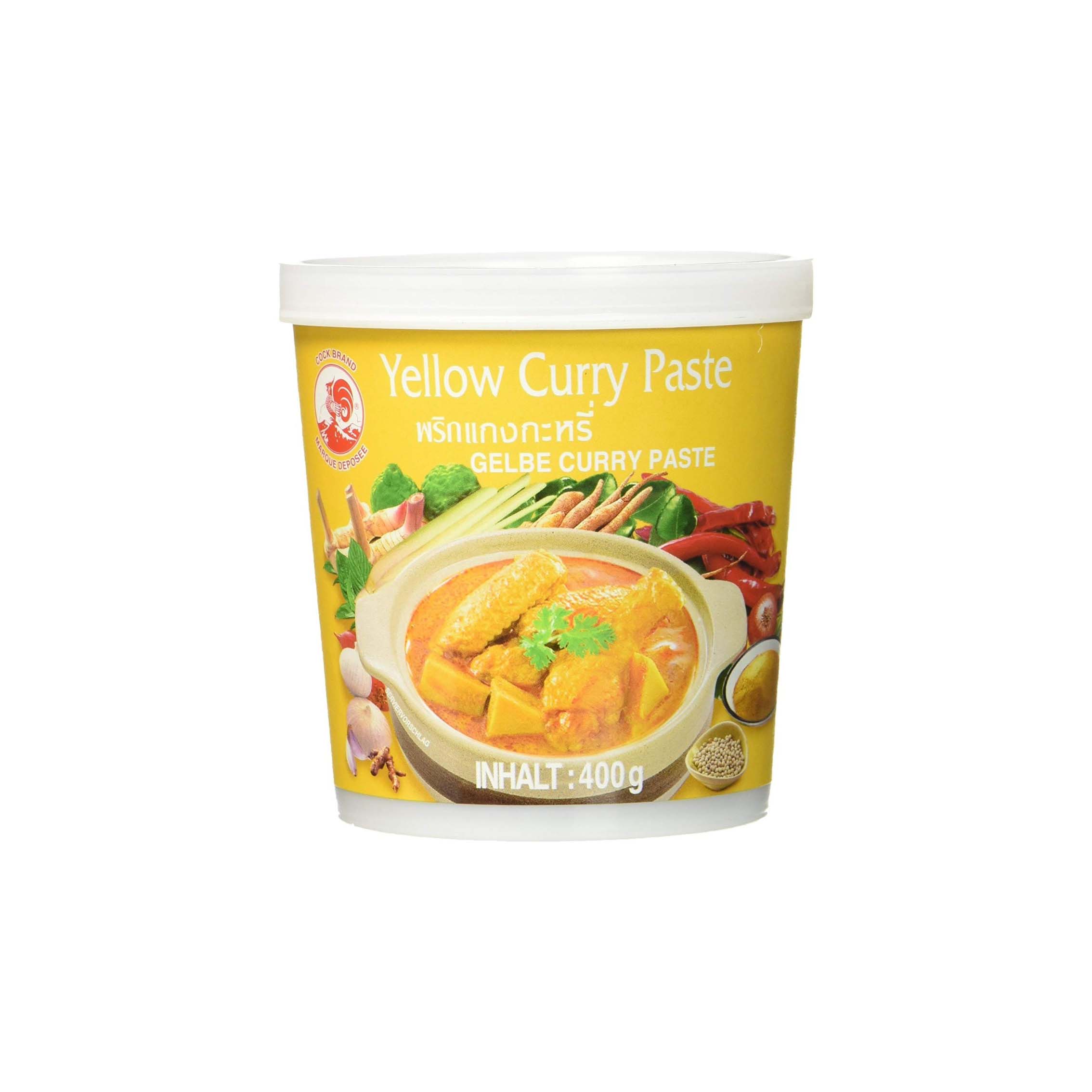 YELLOW CURRY PASTE227GX12 黄咖喱酱(THAI)